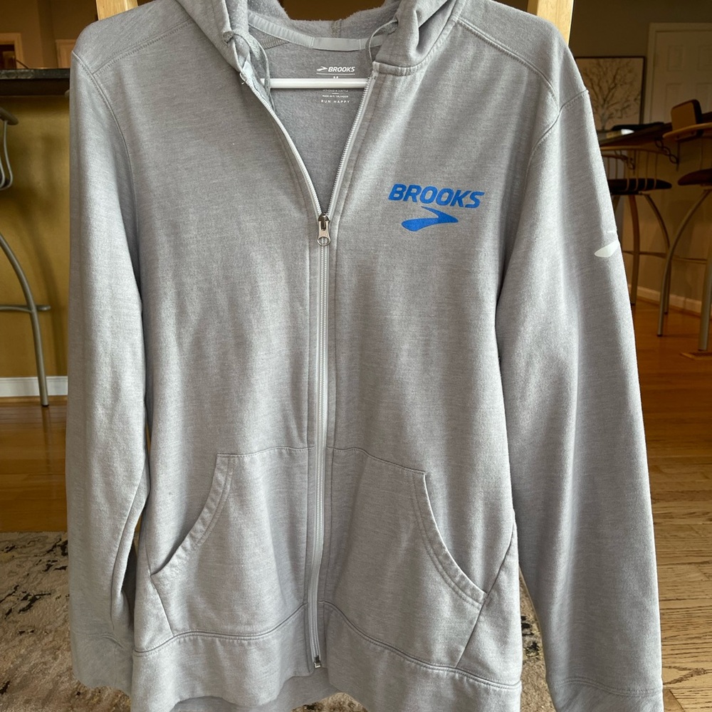 Brooks Gray Kids Hoodie